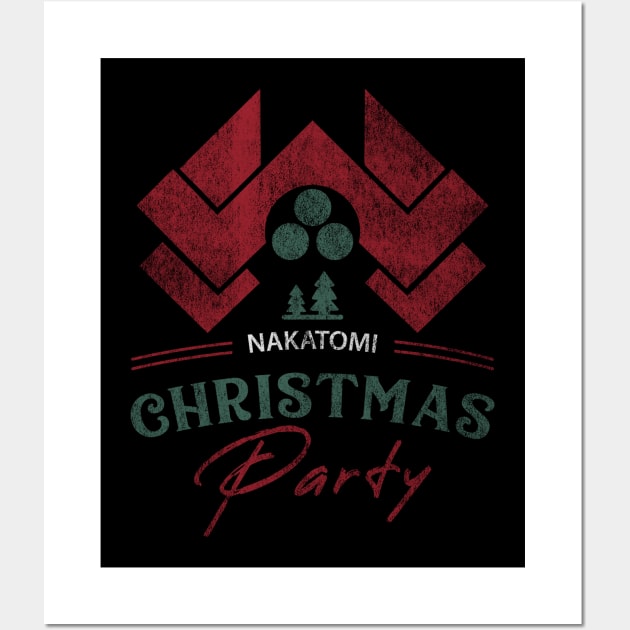 Nakatomi Christmas Party Wall Art by Mollie